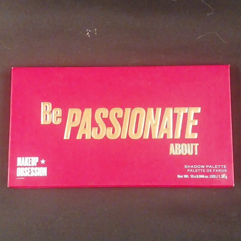 Makeup obsession○ "Be Passionate About" eyeshadow palette.